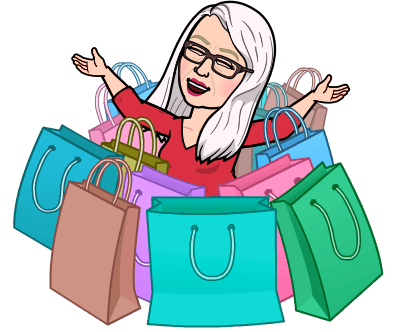 shopping bitmoji