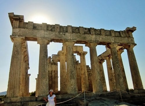 temple of aphaea, front