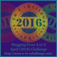 #AtoZChallenge 2016