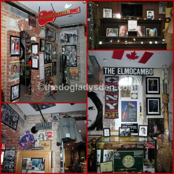 Happenings and Holidays: Youngtown Museum display, Lindsay, Ontario