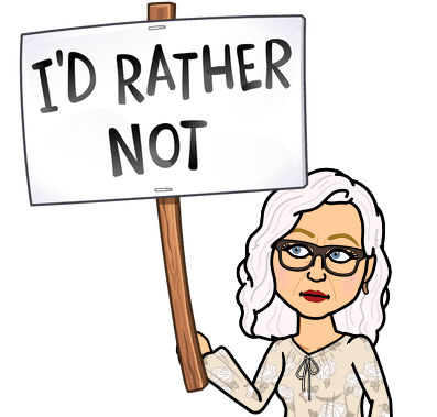 I'd rather not bitmoji TEN YEARS ALREADY?! HOW THE BLOG TURNS!