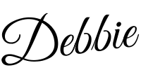 Debbie signature style 5