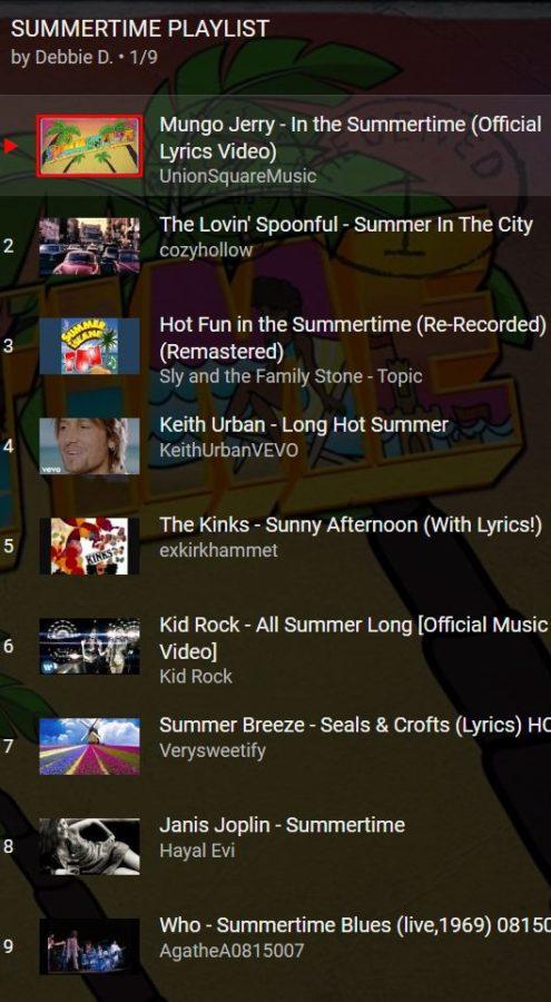 Summertime Playlist