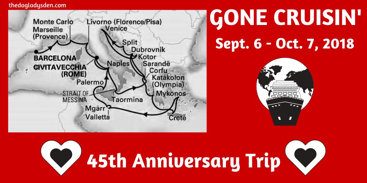 Gone Cruisin' 45th anniversary trip