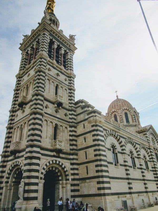 Basilique Notre Dame de la Guard exterior, Marseille, France