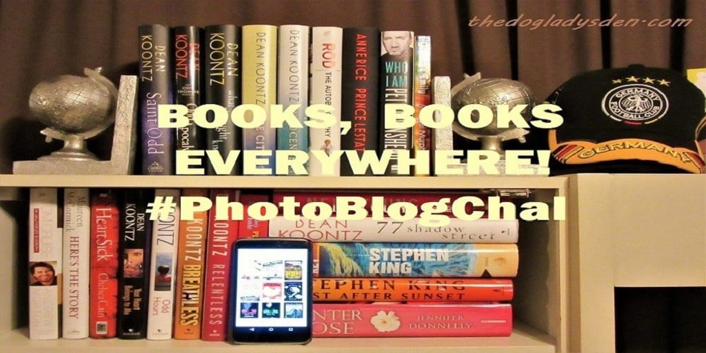 BOOKS, BOOKS, EVERYWHERE! #PhotoBlogChal