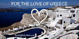 FOR THE LOVE OF GREECE