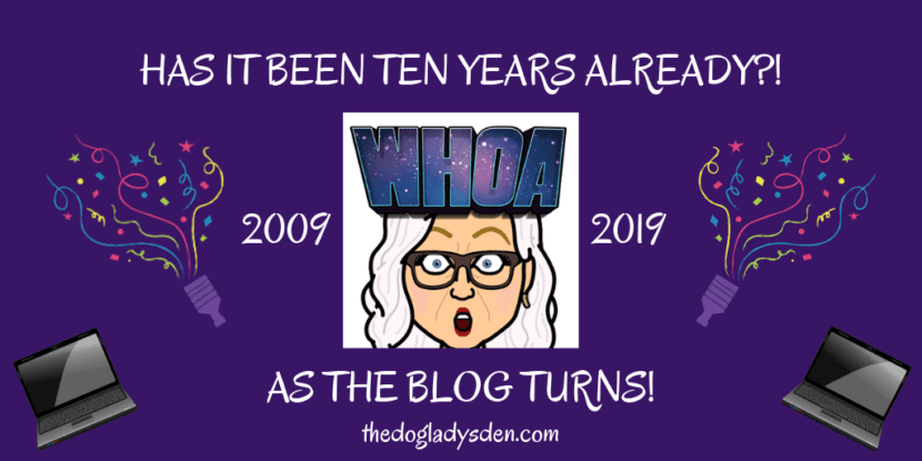 HAS IT BEEN 10 YEARS ALREADY?! AS THE BLOG TURNS bitmoji