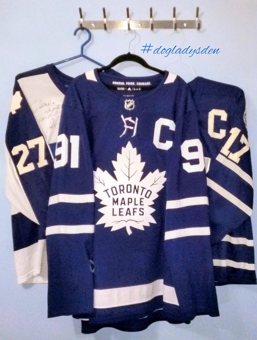 My Toronto Maple Leafs jerseys