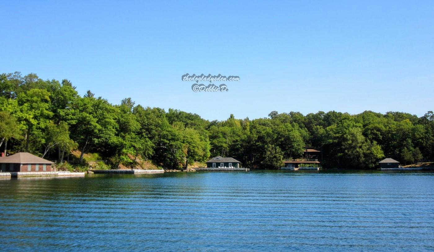 1000 islands boat tour - island homes