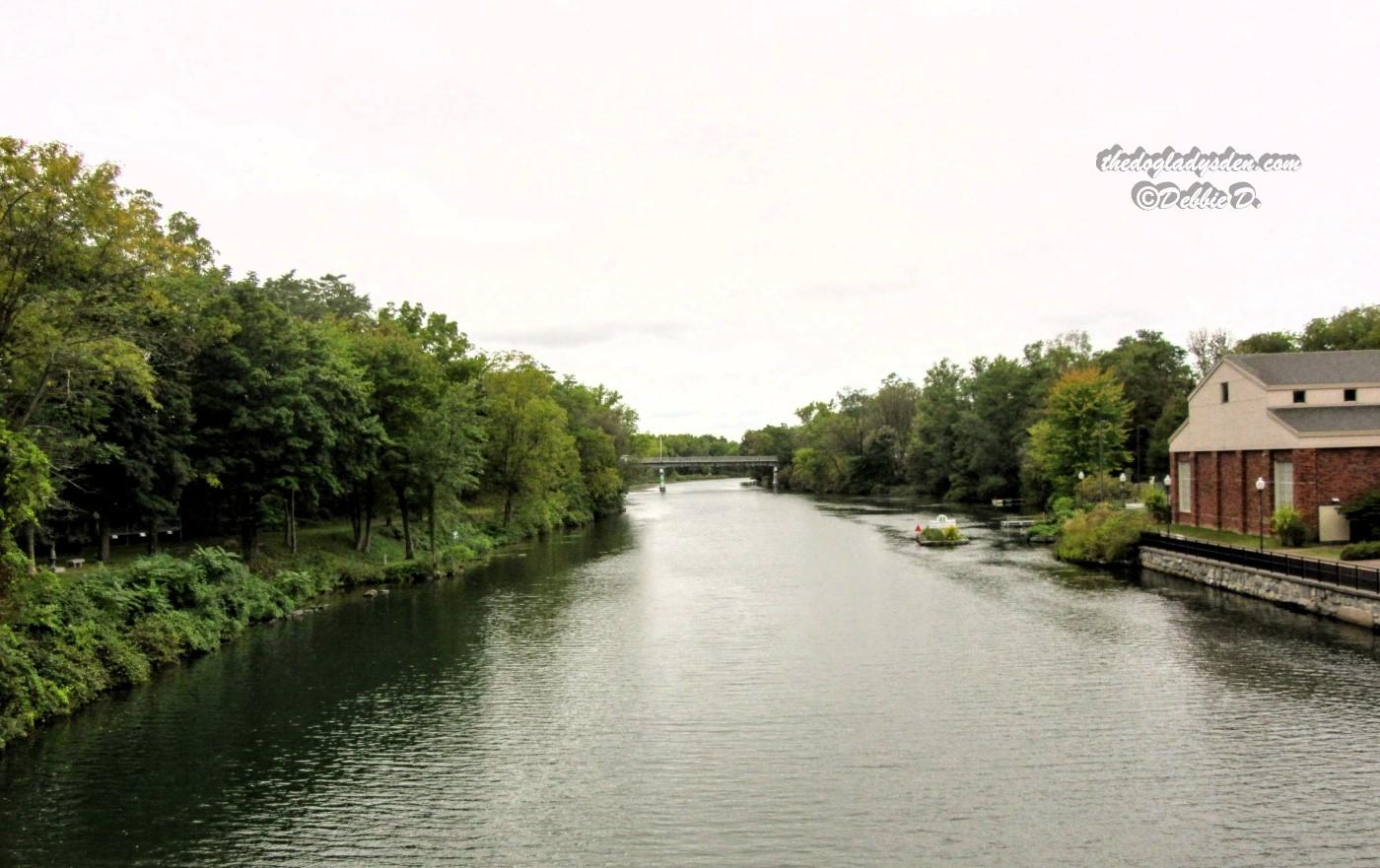 The Seneca River at Seneca Falls