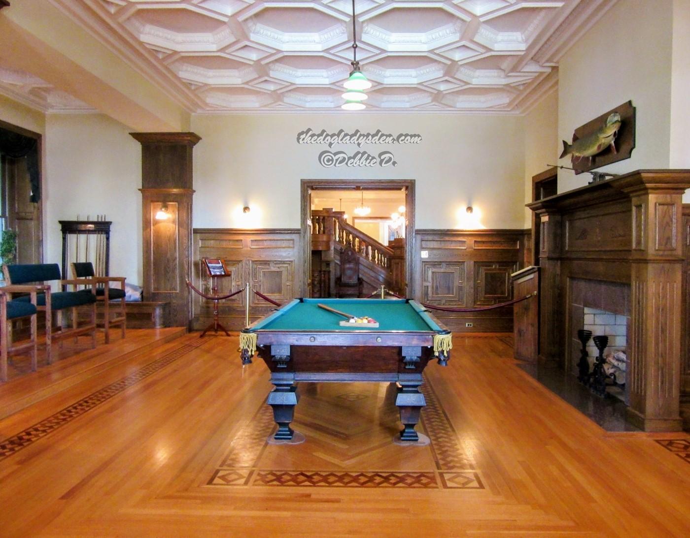 boldt castle billiard room