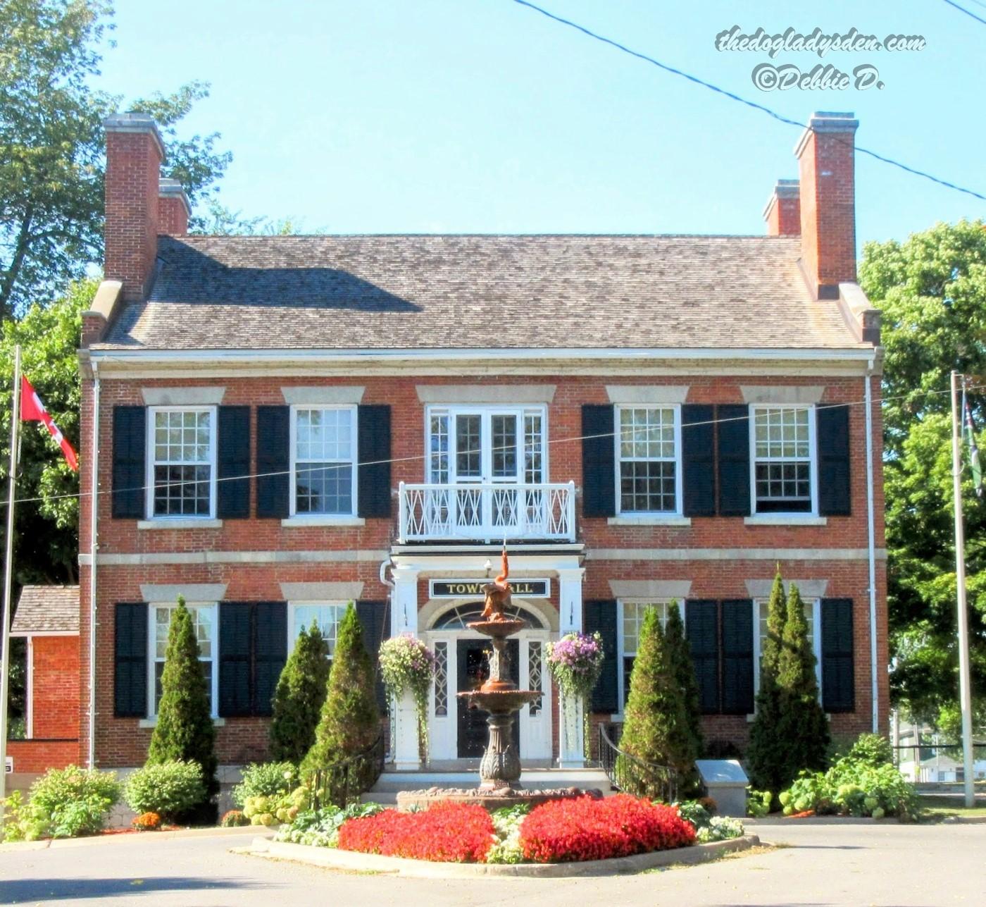 gananoque town hall closeup