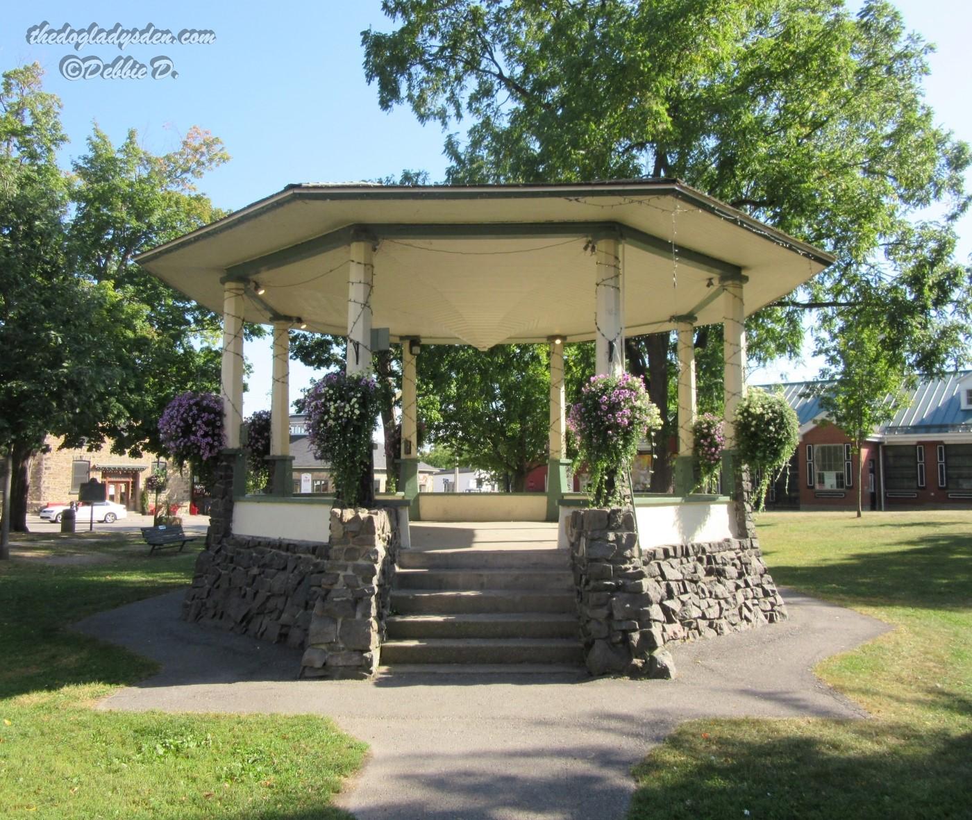 gananoque town hall gazebo