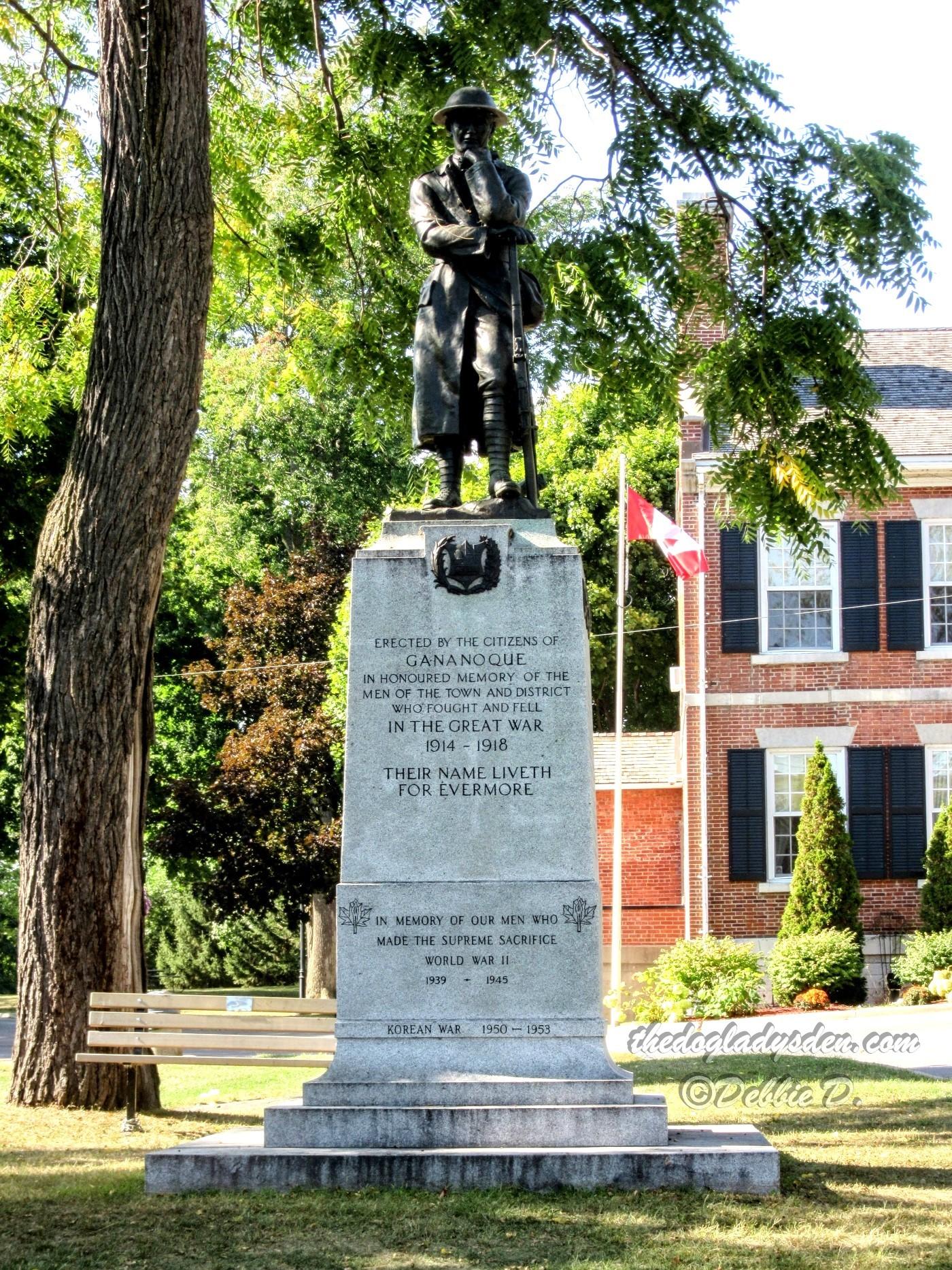 gananoque war memorial