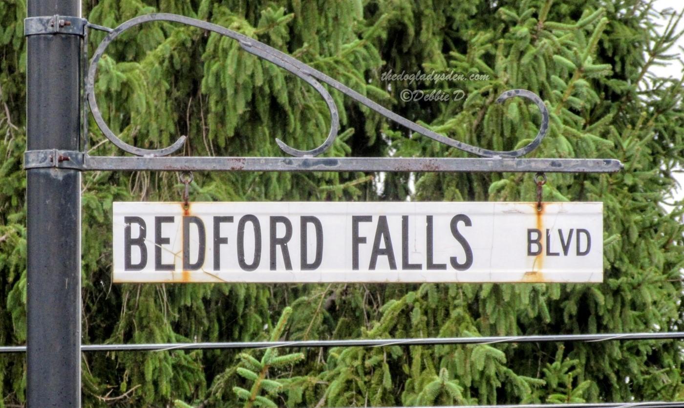 seneca falls bedford falls blvd sign